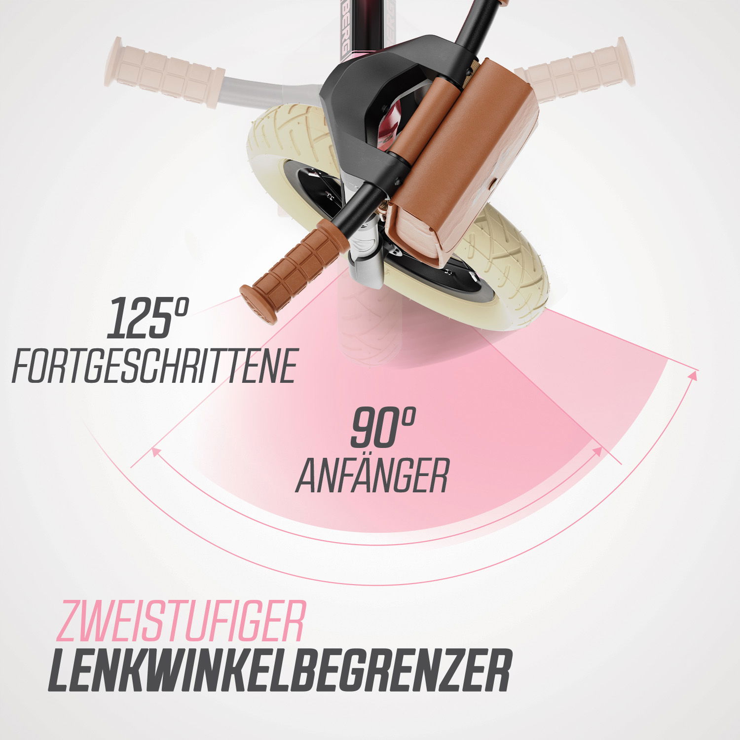 BERG Laufrad Biky Retro Pink BERG Laufrad Biky Retro Pink